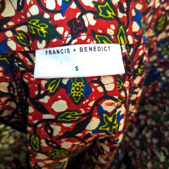 Francis + Benedict Togo Africa short pleated skirt - Picture 3 of 4